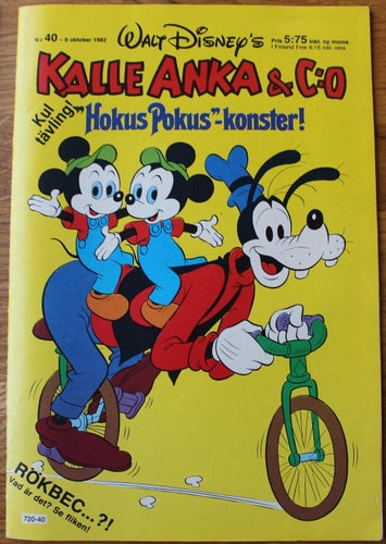 KALLE ANKA 1982 NR 40