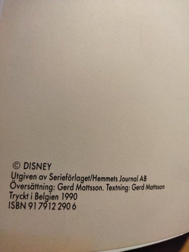 Walt Disneys Stål-Kalle på nya uppdrag. Very Fine