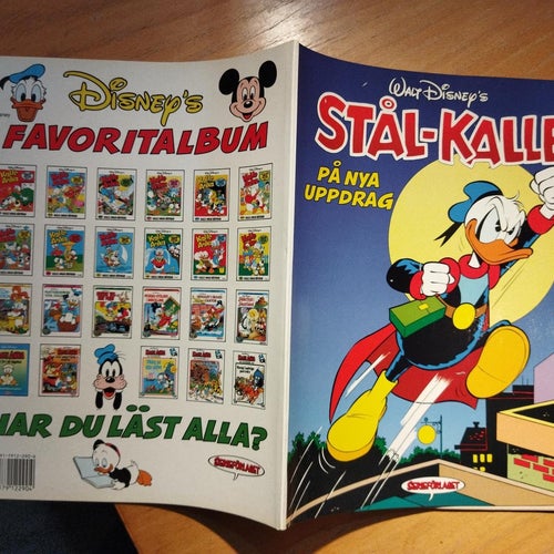 Walt Disneys Stål-Kalle på nya uppdrag. Very Fine
