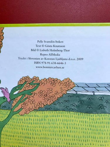 PELLE SVANSLÖS-BOKEN 3 böcker i en Gösta Knutsson 2009