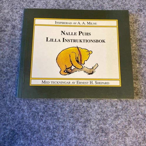 Nalle Puhs lilla instuktionsbok