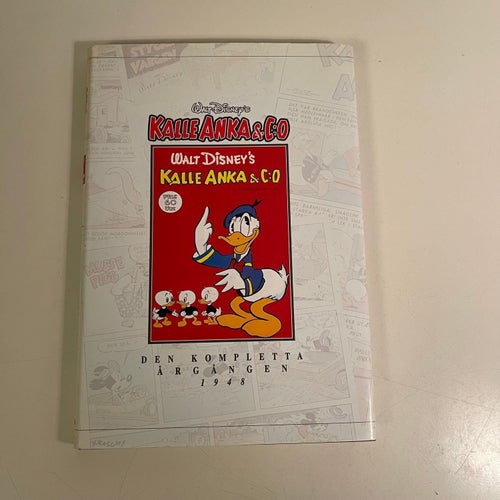 Bok / Seriebok - Kalle Anka & Co. Den kompletta årgången 1948. Inbunden hardback