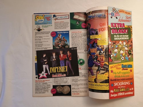 Kalle Anka & co - 1986 nr 33 - Idolbild - Imperiet