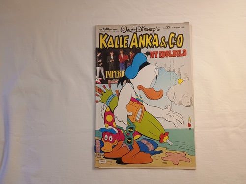 Kalle Anka & co - 1986 nr 33 - Idolbild - Imperiet
