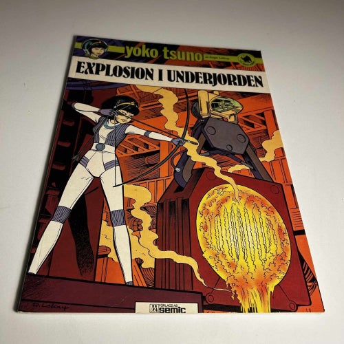 Yoko Tsuno #4, 1a upplagan, samlarex! FN