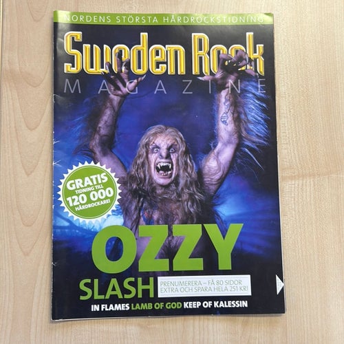 Sweden Rock Magazine - Ozzy