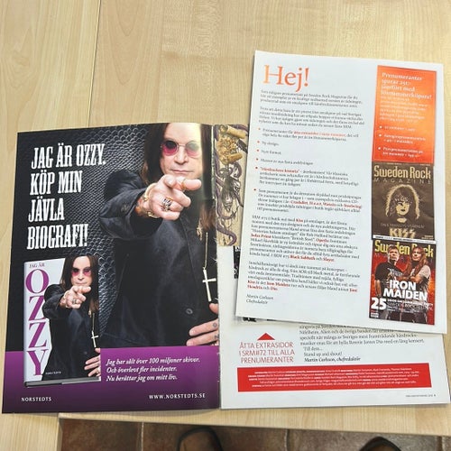 Sweden Rock Magazine - Ozzy