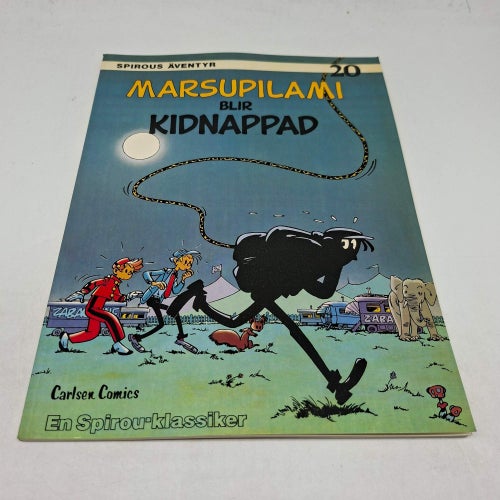 Spirous Äventyr 20 - Marsupilami blir kidnappad - Första upplagan