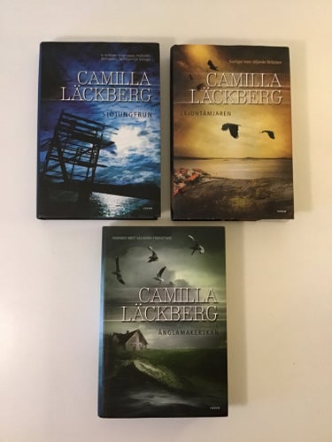 Camilla Läckberg - Änglamakerskan, Sjöjungfrun, Lejontämjaren