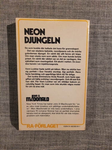 Neon Djungeln - John D. MacDonald - 1981