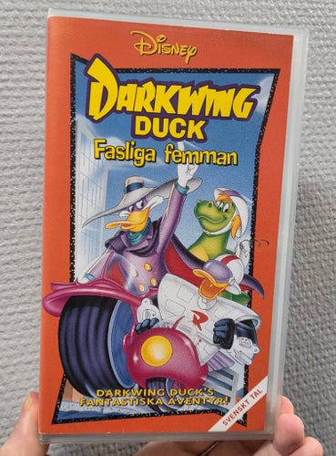 Darkwing Duck -Fasliga femman (1991-1992) VHS Svenskt tal
