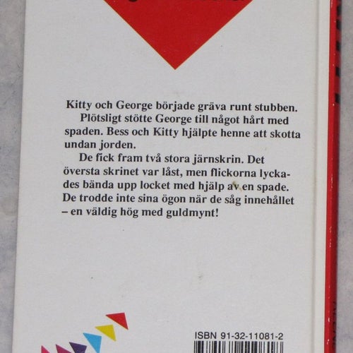 Kitty hittar en skatt Carolyn Keene B. Wahlströms ungdomsböcker barn tonårs bok