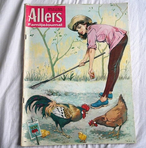 Allers familjejournal 20, 1965 bl.a. Juliette Greco reportage av Bo Hansson