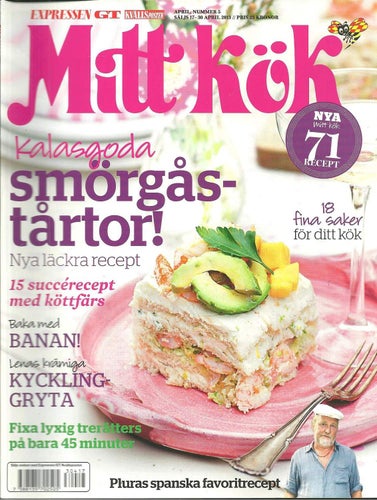 Mitt kök Nr. 5 2013 - Smörgåstårtor/Baka med banan