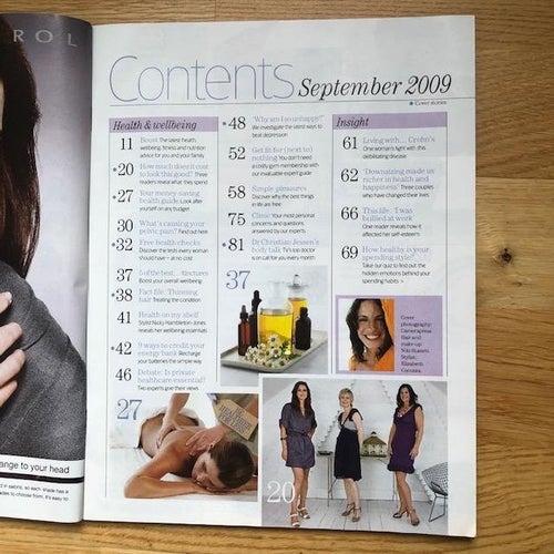 Top Sante Magazine September 2009 -  Look Better Feel Better