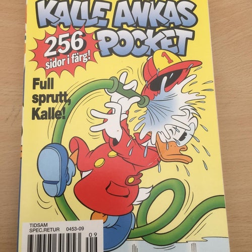 KALLE ANKAS POCKET - Nr 184 - Full sprutt, Kalle!