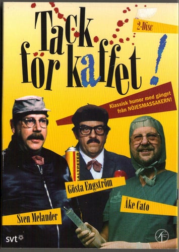 TACK FÖR KAFFET - DVD (2-DISC) (Sven Melander - Gösta Engström - Åke Cato)