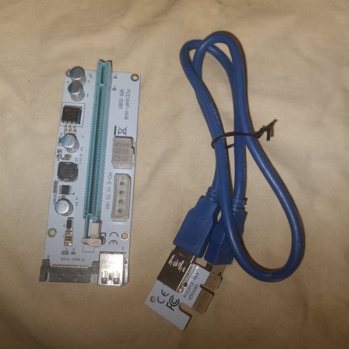 PCI-E 1X till 16X Adapter