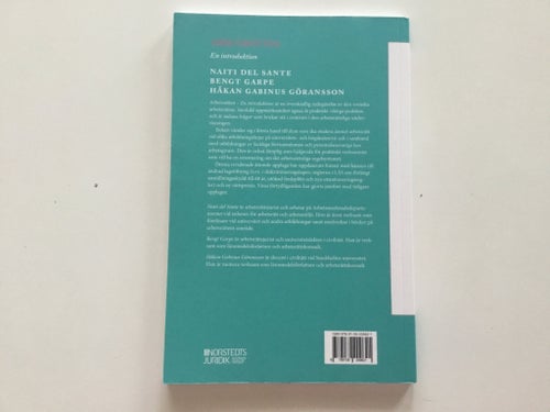 Arbetsrätten: En introduktion, Naiti Del Sante, Bengt Garpe, Håkan Gabinus