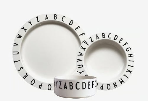 Eat & Learn - Design letters - tallriksset