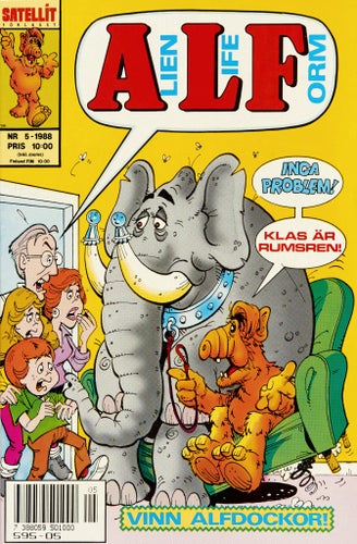 Alf Serietidning 1988 nr 5 (Oläst arkivex)