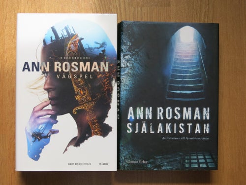 Ann Rosman - 2 böcker .