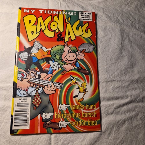 Bacon & Ägg - Nr 1 1995 första nummer