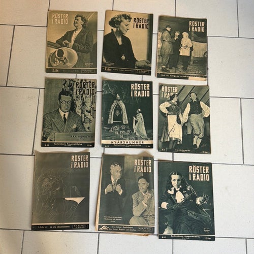 Röster i Radio 1940-talet