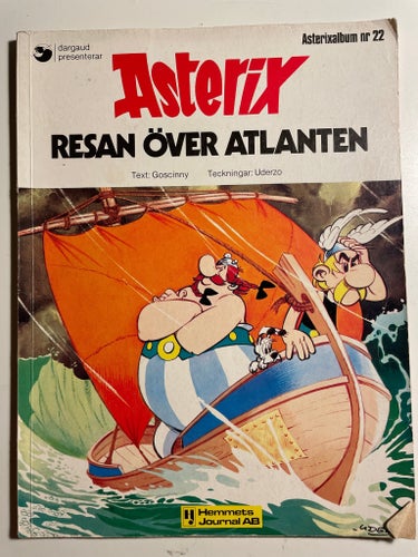 Asterix - 22. Resan över Atlanten