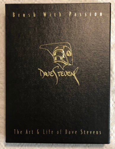 Brush With Passion: The Art & Life of Dave Stevens HC With Slipcase Diamond Excl