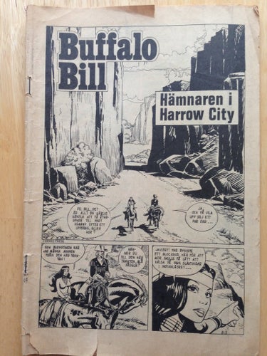 Buffalo Bill: Tågrånarna, Hämnaren i Harrow City, Indianhataren, Western