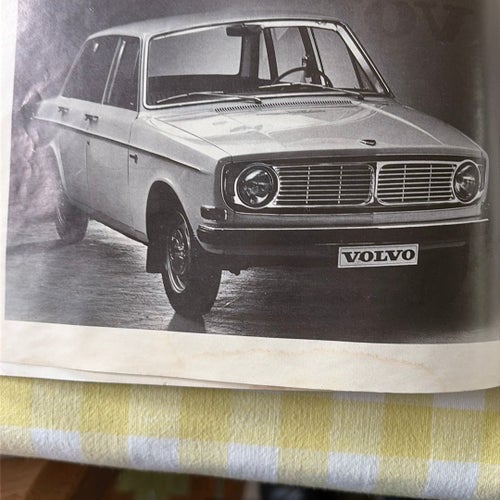 INSTRUKTIONSBOK FÖR VOLVO 144 1967