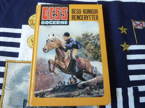 DANSK BOK, BESS BØGERNE, KONKURRENCERYTTER, MAJ REHBINDER, 1971, BOG