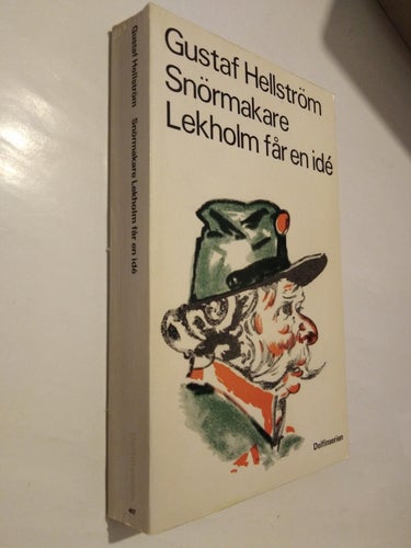 Snörmakare Lekholm får en idé - Gustaf Hellström, bok, Very Fine