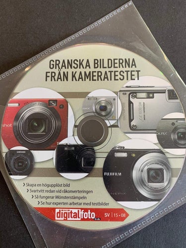 DVD med Foto-kurser och tips (bifogades Digital Foto nr 15, 2008)