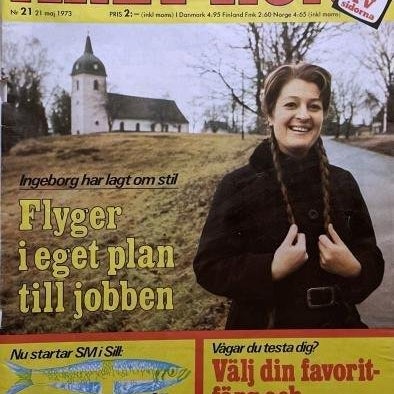 Året Runt nr 21 1973 Moltas Eriksson, Ingeborg Nyberg, Gun Nihlén