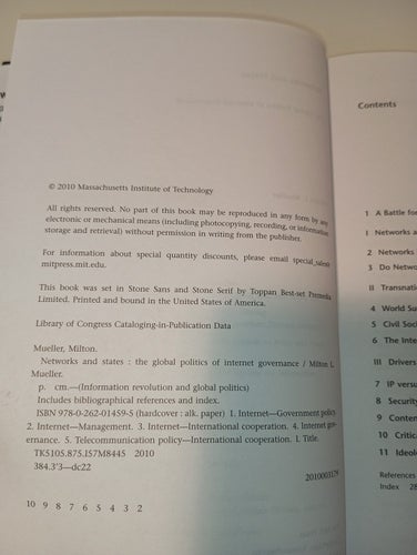 Networks and States - Milton L. Mueller