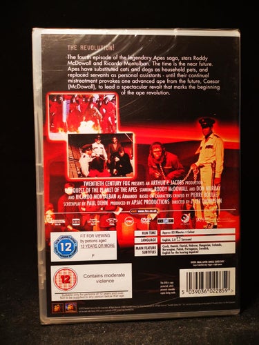Conquest Of Planet Of The Apes (1972) (Import Sv.Text) (DVD) NY/Inplastad