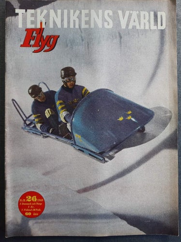 Teknikens Värld nr 26 1949: Teknik, flyg, motor, hobby