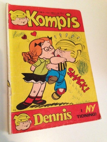 Kompis 1969 nr 4 - Dennis i ny tidning