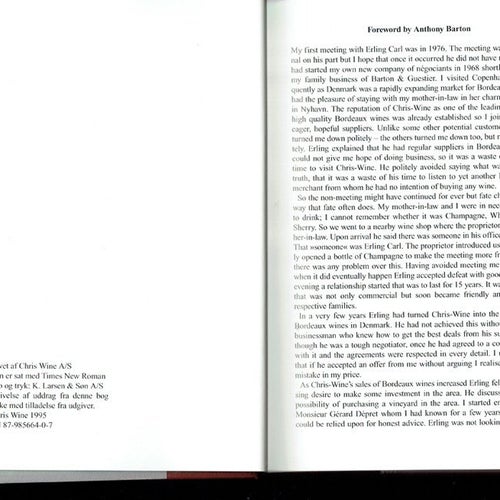Historien om Château de Seguin Jubileumsbok 1985-1995 (dansk