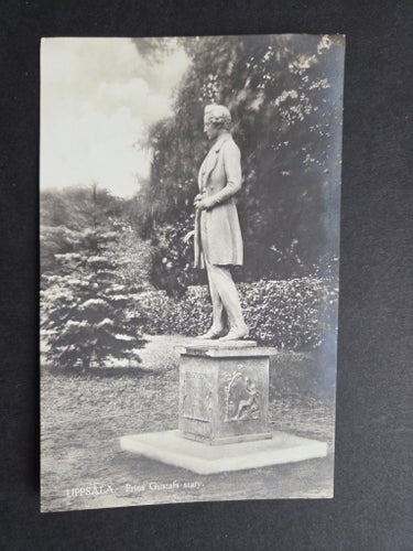 Uppsala, Prins Gustafs staty stämplat 1931