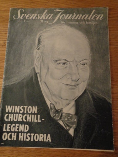 Svenska Journalen nr5 1965 Winston Churchill