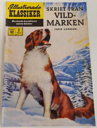 Illustrerade klassiker nr 57 (1958) / Första upplagan / VG-