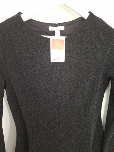 H&M svart topp, storlek M