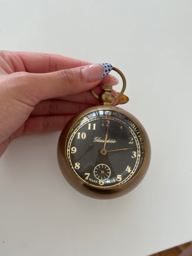 Glashütte GDR Bord-/Fickur – Mekaniskt – Fungerar – Display med glasbaksida