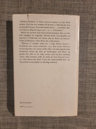 Barnens ö - P.C. Jersild - 1975