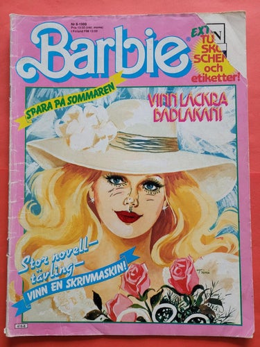 Barbie nr 8 från 1988