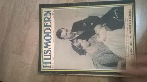 Husmodern 1947 nr 6 Gustaf Adolf som arvprins och människa