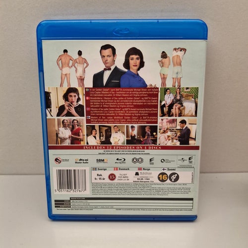 Master of Sex Säsong 1 - Blu-ray box, Svensk text, Fint skick